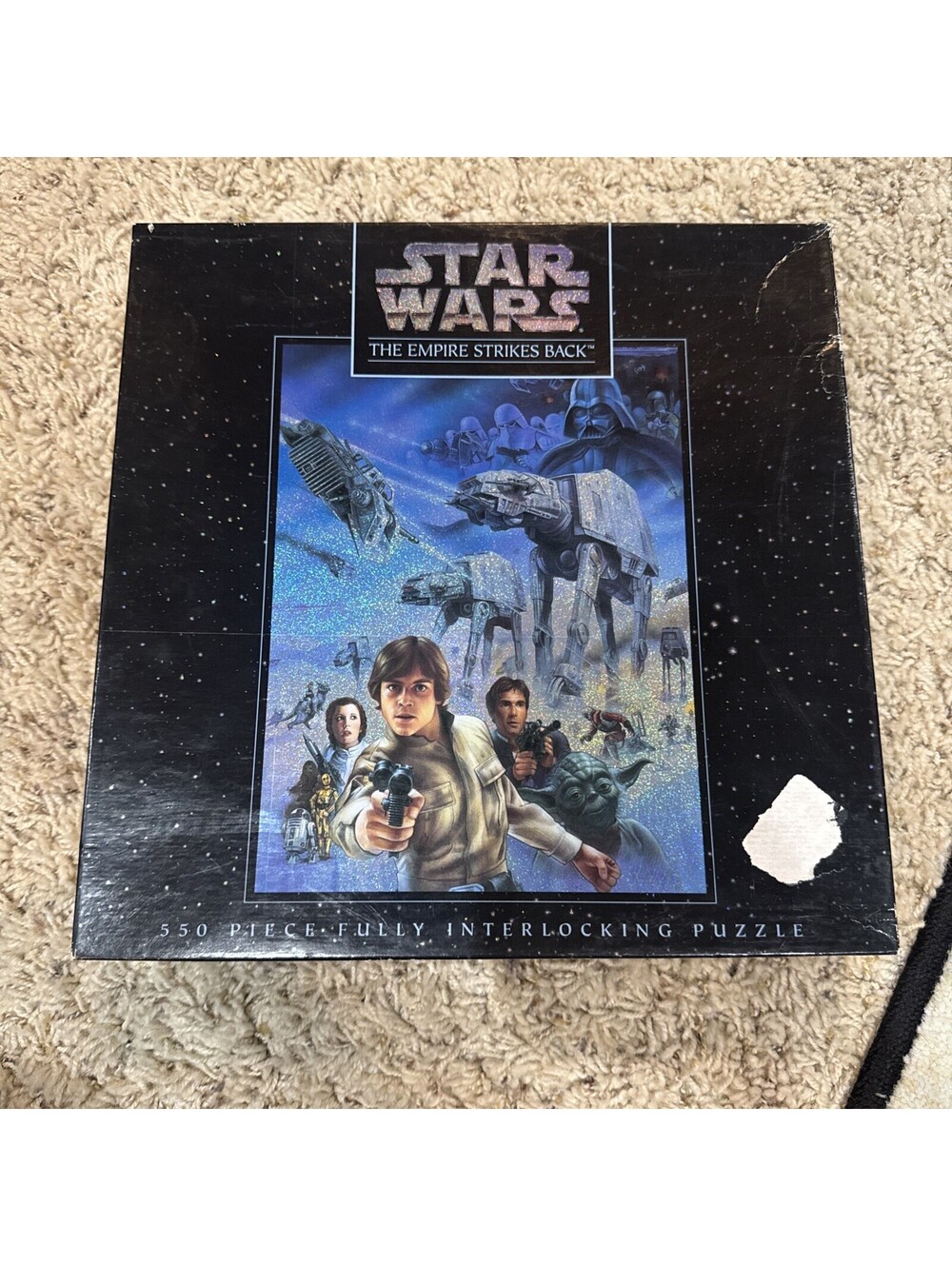 ViTG Milton Bradley Star Wars The Empire Strikes Back 550 Piece Puzzle complete